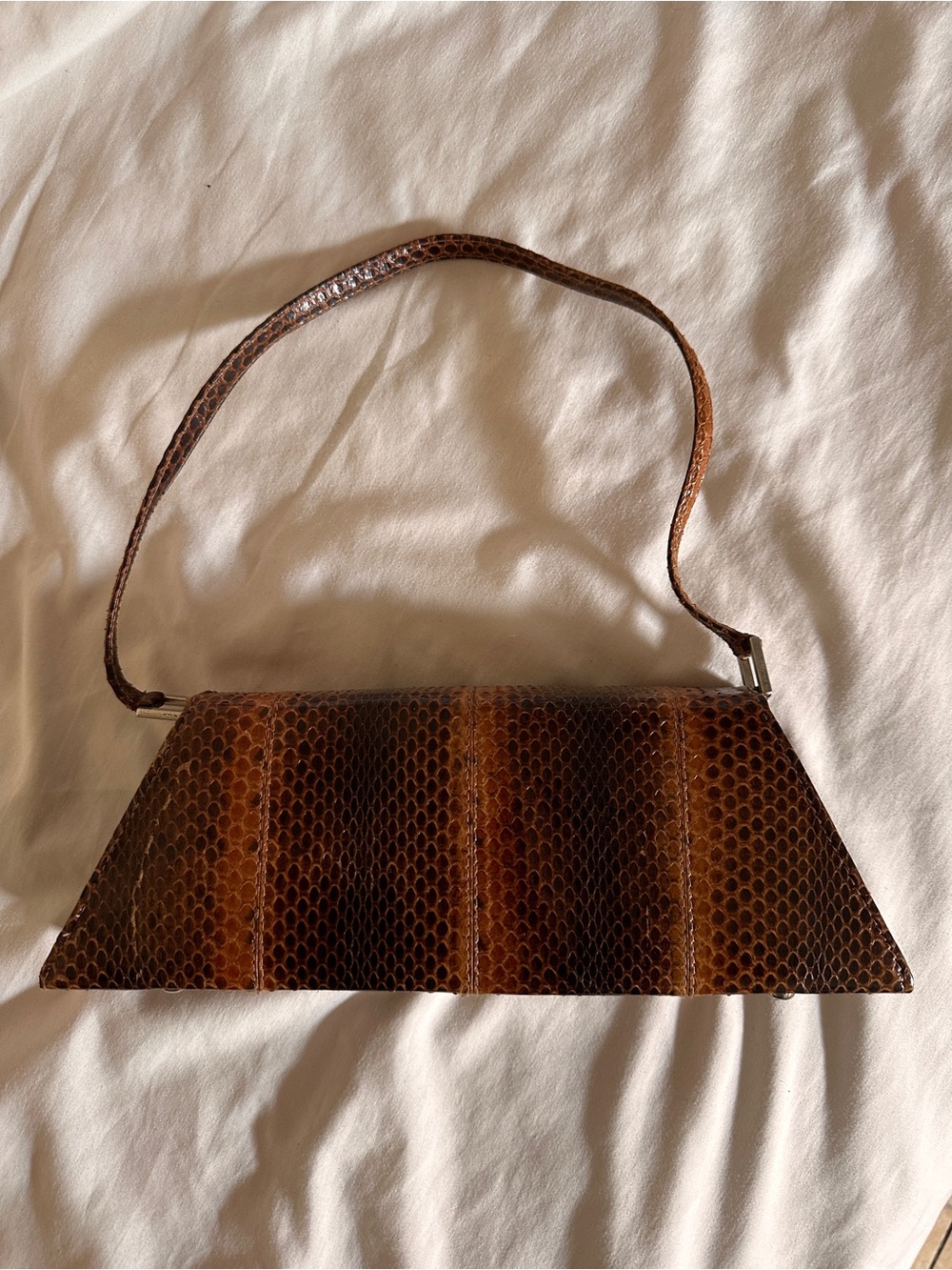 Vintage Snakeskin Purse - Picture 2 of 8